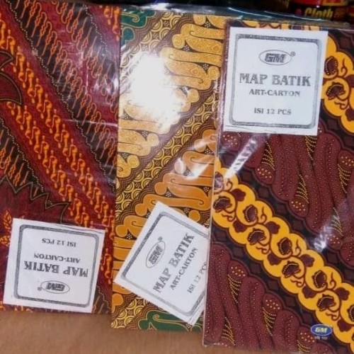 STOFMAP KERTAS BATIK F4 GM