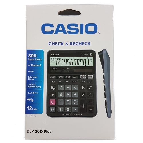 CALCULATOR DJ-120 D PLUS CASIO