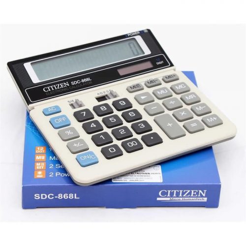 CALCULATOR SDC-868 CITIZEN