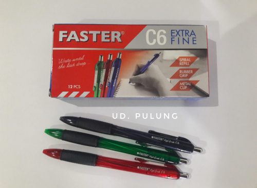 BALLPOINT C-6 (BLACK) FASTER